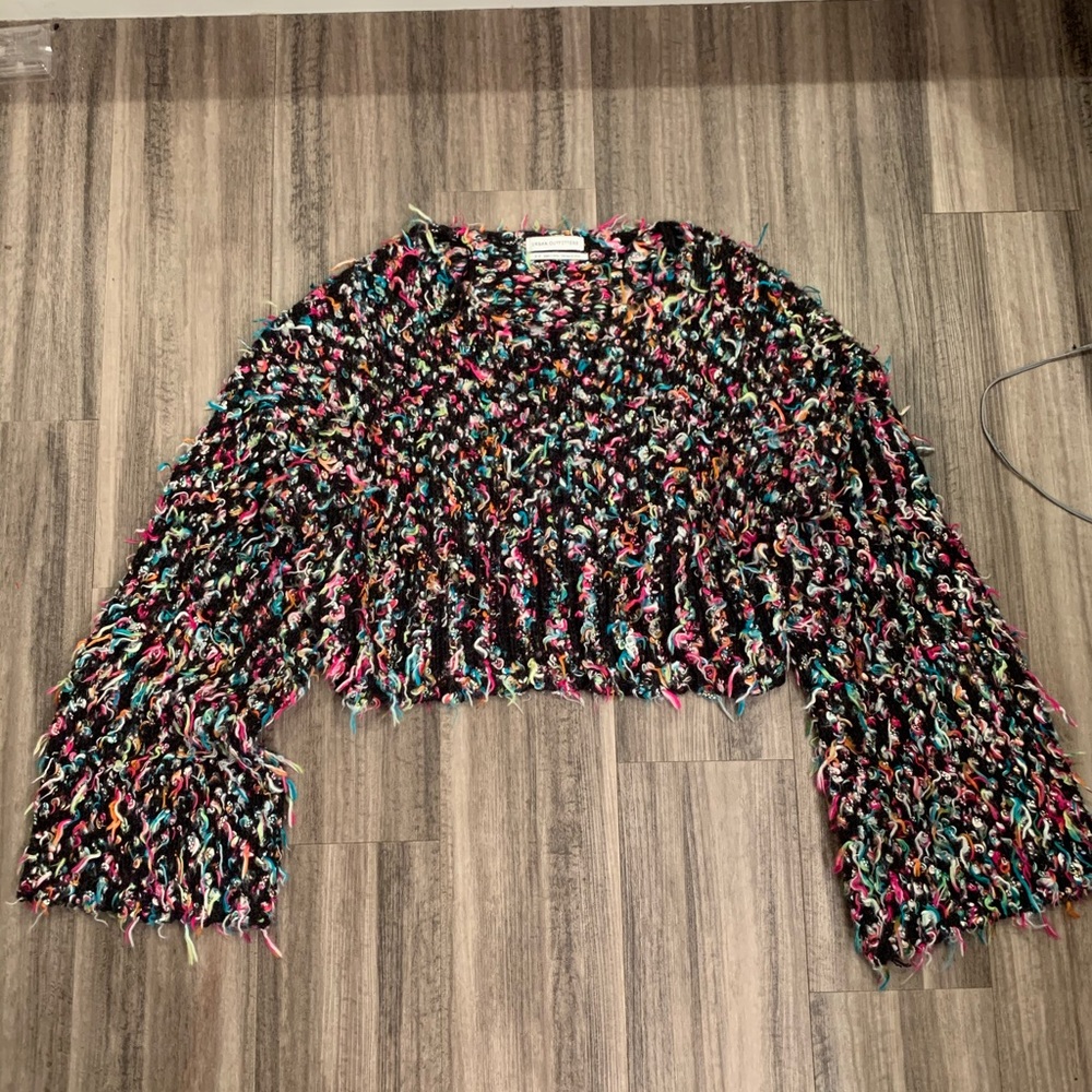 Urban Outfitter cropped bell sleeve sweater